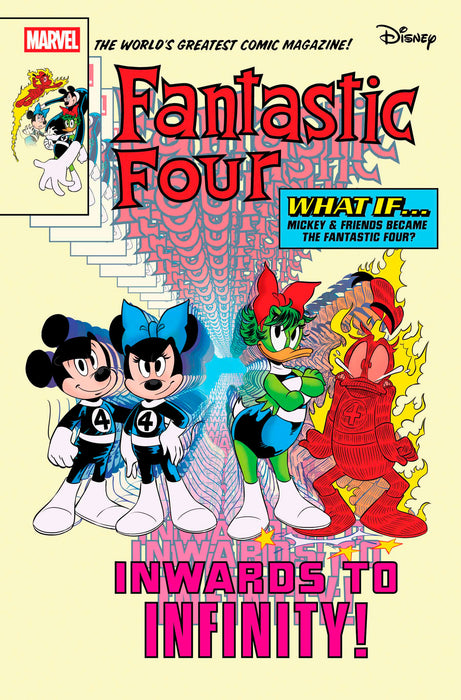 FANTASTIC FOUR (2022) #33 GIULIA LOMURNO DISNEY WHAT IF? FANTASTIC FOUR HOMAGE VARIANT [DOOM]