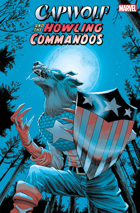 CAPWOLF & THE HOWLING COMMANDOS #1 1:25 DECLAN SHALVEY VARIANT