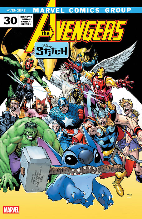 AVENGERS (2023) #30 HUMBERTO RAMOS DISNEY STITCH VARIANT