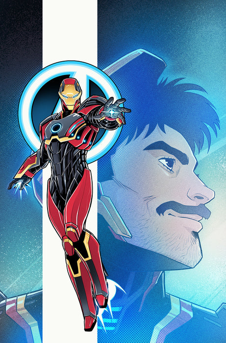 AVENGERS (2023) #31 1:50 LUCIANO VECCHIO IRON MAN VIRGIN VARIANT