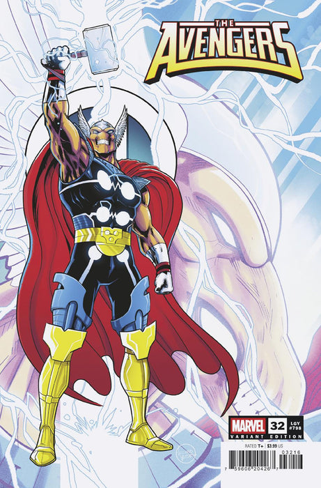AVENGERS (2023) #32 1:25 LUCIANO VECCHIO BETA RAY BILL VARIANT