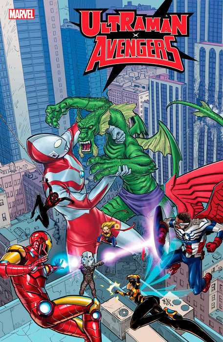 ULTRAMAN X THE AVENGERS #1 E.J. SU VARIANT