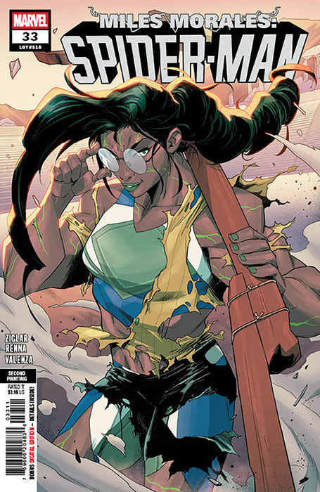 MILES MORALES: SPIDER-MAN (2022) #33 MARCO RENNA 2ND PRINTING VARIANT