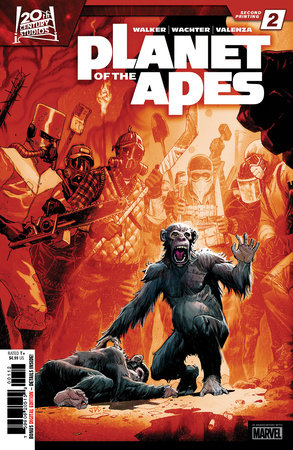 PLANET OF THE APES #2 JOSHUA CASSARA 2ND PRINTING VARIANT