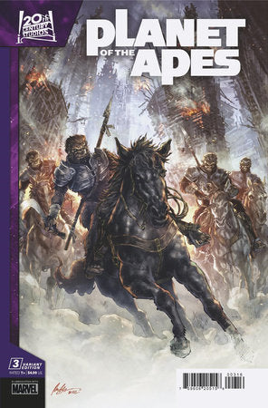 PLANET OF THE APES #3 1:25 ALAN QUAH VARIANT