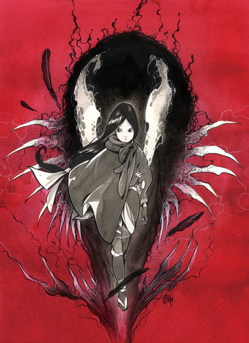 VENOM: BLACK, WHITE & BLOOD #1 1:100 PEACH MOMOKO VIRGIN VARIANT