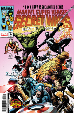 MARVEL SUPER HEROES SECRET WARS: BATTLEWORLD #1 RYAN STEGMAN 2ND PRINTING VARIANT