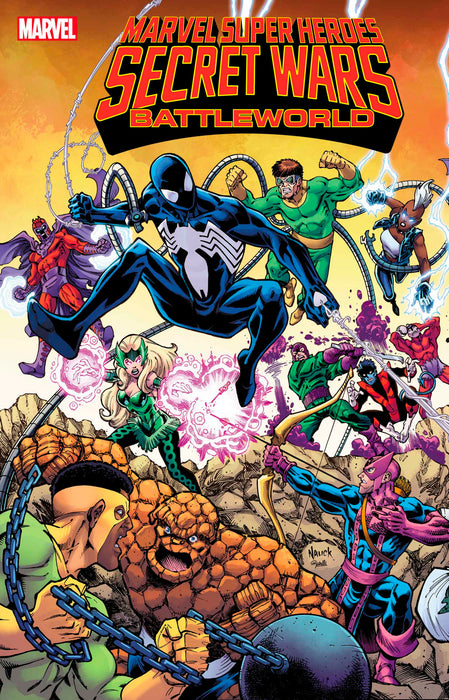 MARVEL SUPER HEROES SECRET WARS: BATTLEWORLD #1 TODD NAUCK CONNECTING VARIANT