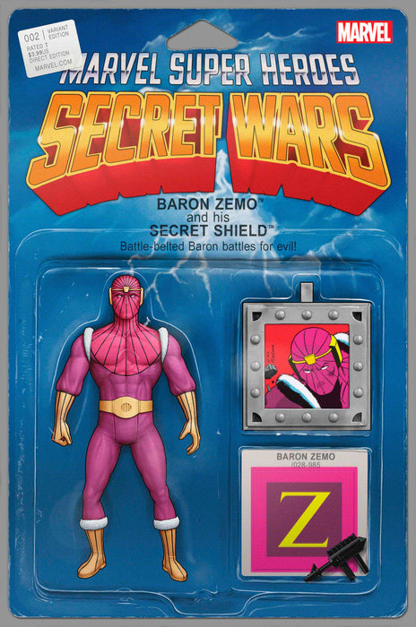 MARVEL SUPER HEROES SECRET WARS: BATTLEWORLD #2 JOHN TYLER CHRISTOPHER ACTION FIGURE VARIANT
