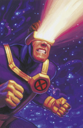 MARVEL SUPER HEROES SECRET WARS: BATTLEWORLD #3 1:50 GREG AND TIM HILDEBRANDT CYCLOPS MARVEL MASTERPIECES III VIRGIN VARIANT