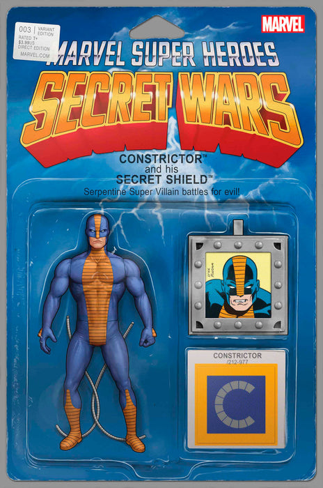 MARVEL SUPER HEROES SECRET WARS: BATTLEWORLD #3 JOHN TYLER CHRISTOPHER ACTION FIGURE VARIANT