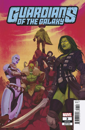 GUARDIANS OF THE GALAXY #3 1:25 BETSY COLA VARIANT