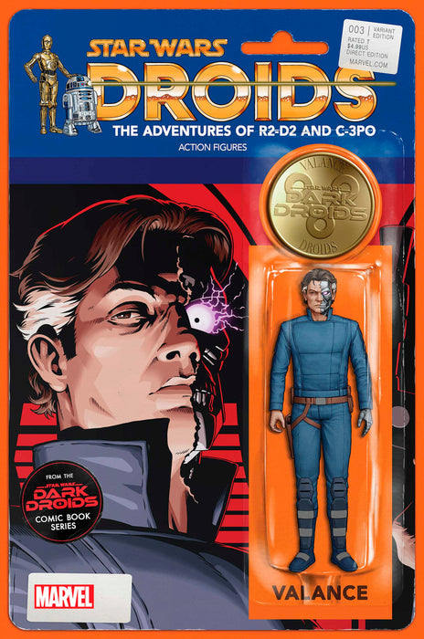 STAR WARS: DARK DROIDS #3 JOHN TYLER CHRISTOPHER ACTION FIGURE VARIANT [DD]