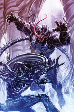 ALIENS VS. AVENGERS #1 1:100 MARK BROOKS VIRGIN VARIANT