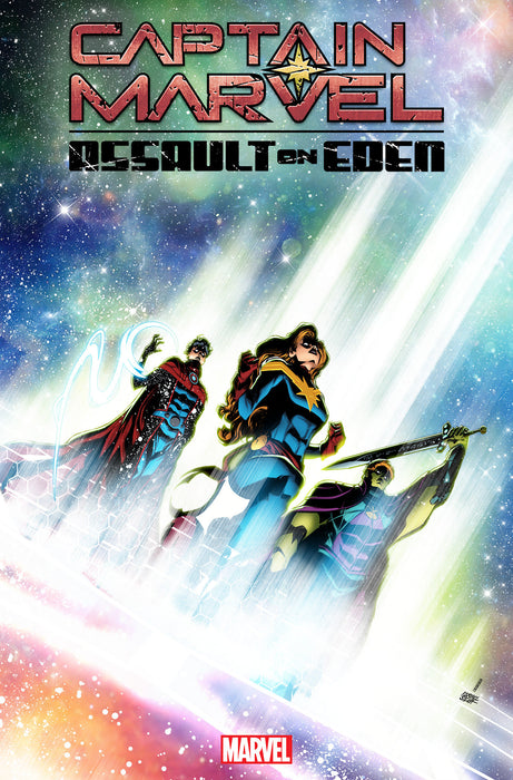 CAPTAIN MARVEL: ASSAULT ON EDEN #1 DAVID BALDEON VARIANT