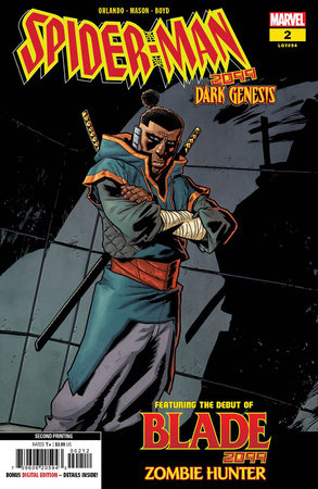 SPIDER-MAN 2099: DARK GENESIS #2 JUSTIN MASON 2ND PRINTING VARIANT