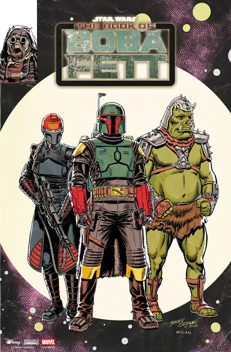 STAR WARS: THE BOOK OF BOBA FETT #1 1:25 JERRY ORDWAY VARIANT
