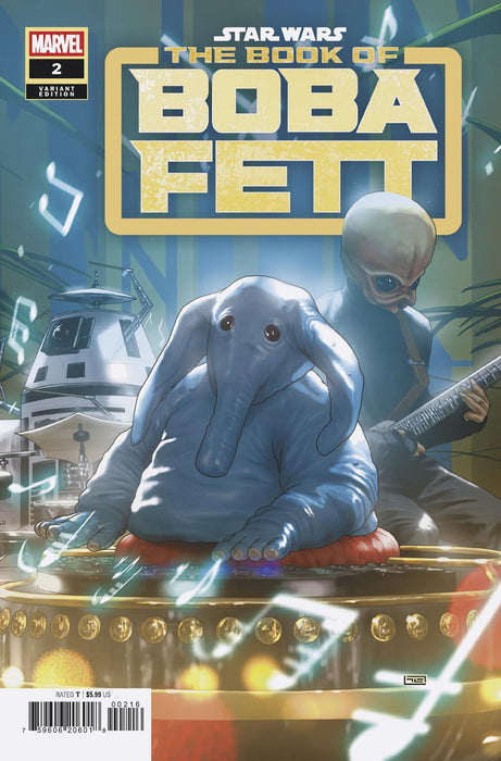 STAR WARS: THE BOOK OF BOBA FETT #2 1:25 TAURIN CLARKE VARIANT