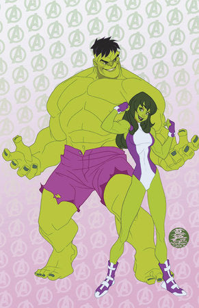 INCREDIBLE HULK (2023) #22 1:50 MARK BROOKS ANIMATED-STYLE VIRGIN VARIANT