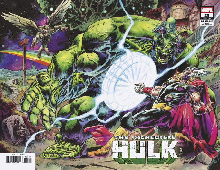 INCREDIBLE HULK (2023) #25 NIC KLEIN IMPOSSIBLE MAN POP-UP VARIANT