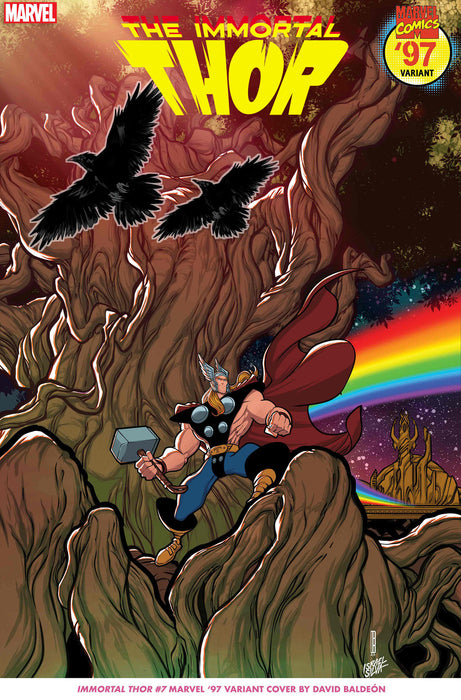 IMMORTAL THOR #7 DAVID BALDEON MARVEL 97 VARIANT
