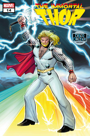 IMMORTAL THOR #14 LEE GARBETT DISCO DAZZLER VARIANT