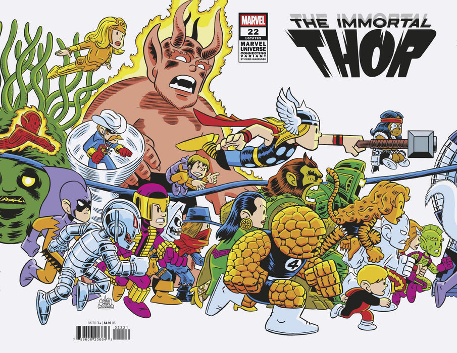 IMMORTAL THOR #22 CHRIS GIARRUSSO MARVEL UNIVERSE CONNECTING VARIANT M