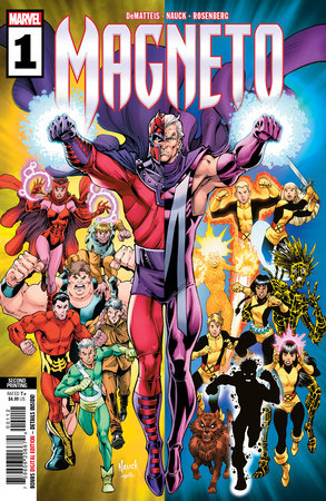 MAGNETO #1 TODD NAUCK 2ND PRINTING VARIANT