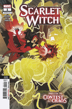 SCARLET WITCH ANNUAL #1 CARLOS NIETO 2ND PRINTING VARIANT