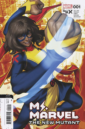 Ms. Marvel: The New Mutant #1 ARTGERM 2ND PRINTING VARIANT