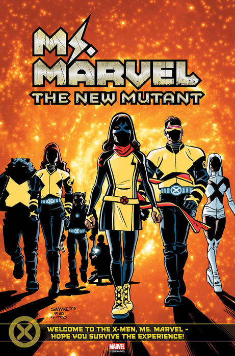 MS. MARVEL: THE NEW MUTANT #4 CHRIS SAMNEE TEAM HOMAGE VARIANT