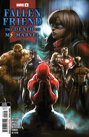 FALLEN FRIEND #1 KAARE ANDREWS 2ND PRINTING VARIANT