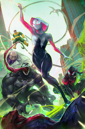 SPIDER-GWEN: SMASH #1 1:100 IVAN TAO VIRGIN VARIANT