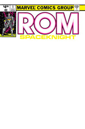 ROM #1 FACSIMILE EDITION BLANK VARIANT