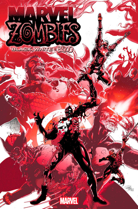MARVEL ZOMBIES: BLACK, WHITE & BLOOD #1 1:10 CARLOS MAGNO HOMAGE VARIANT
