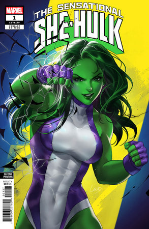SENSATIONAL SHE-HULK #1 LEIRIX RATIO 2ND PRINTING VARIANT[1:25]