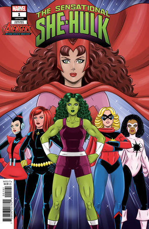 SENSATIONAL SHE-HULK #1 GISELE LAGACE AVENGERS #60TH VARIANT