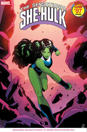 SENSATIONAL SHE-HULK #5 MATTEO LOLLI MARVEL #97 VARIANT
