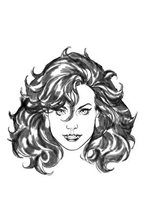 SENSATIONAL SHE-HULK #6 1:50 MARK BROOKS HEADSHOT VIRGIN SKETCH VARIANT