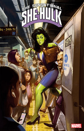 SENSATIONAL SHE-HULK #6 BEN HARVEY VARIANT