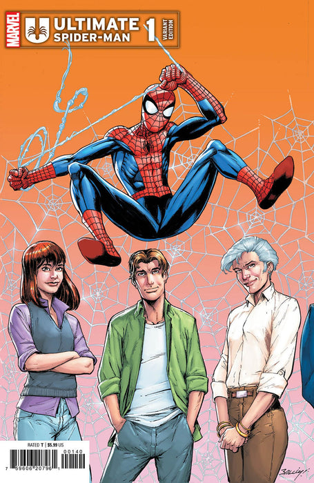 ULTIMATE SPIDER-MAN #1 MARK BAGLEY CONNECTING VARIANT