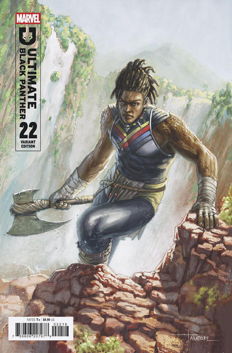 ULTIMATE BLACK PANTHER #22 1:25 DAVIDE PARATORE VARIANT
