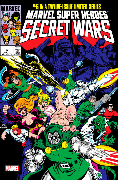 MARVEL SUPER HEROES SECRET WARS #6 FACSIMILE EDITION