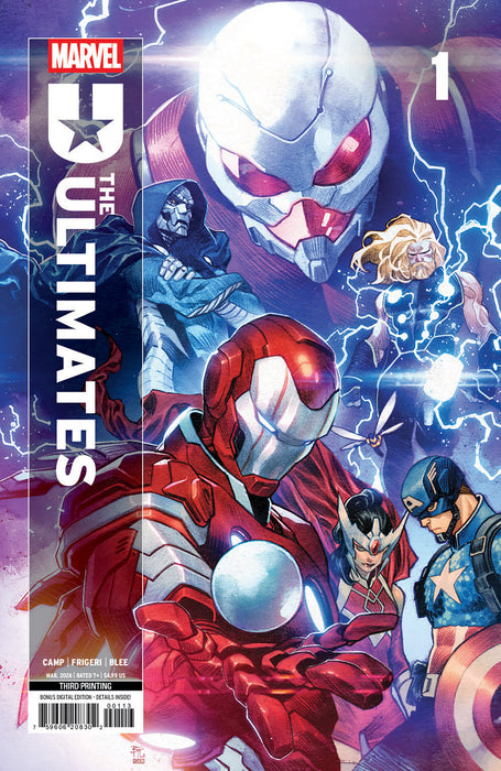 ULTIMATES (2024) #1 DIKE RUAN 3RD PRINTING VARIANT