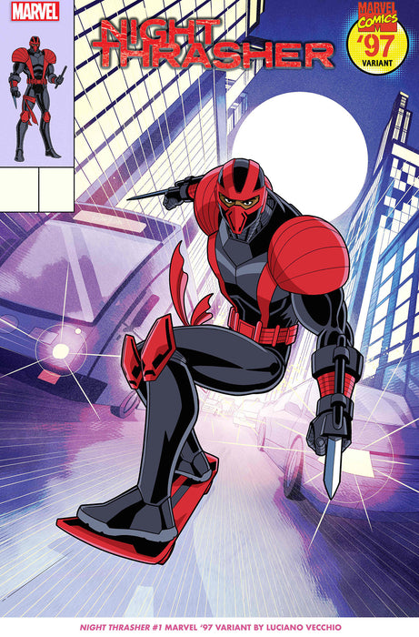NIGHT THRASHER #1 LUCIANO VECCHIO MARVEL #97 VARIANT
