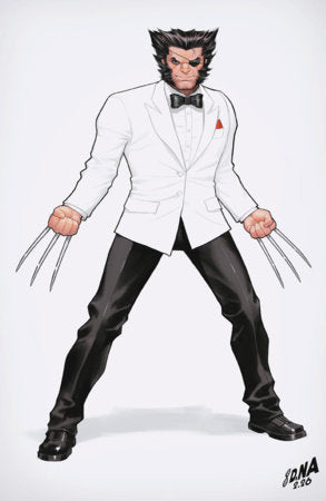 WOLVERINE #18 1:50 DAVID NAKAYAMA COLOR BLOCK WHITE VIRGIN VARIANT