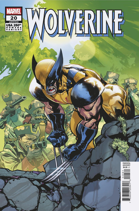 WOLVERINE (2024) #20 FRANCESCO MANNA 250TH HOMAGE VARIANT