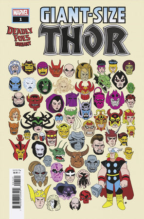 GIANT-SIZE THOR #1 DAVE BARDIN DEADLY FOES VARIANT