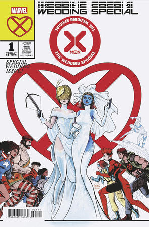 X-MEN: THE WEDDING SPECIAL (2024) #1 LUCIANO VECCHIO VARIANT