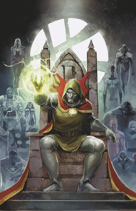 ONE WORLD UNDER DOOM #1 1:25 ROD REIS RATIO VIRGIN 2ND PRINTING VARIANT